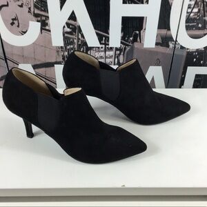 Ann Marino Black Ankle Booties
